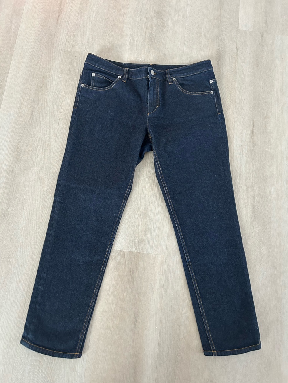 Louis Vuitton Women's Straight-Leg Jeans - Dark Indigo